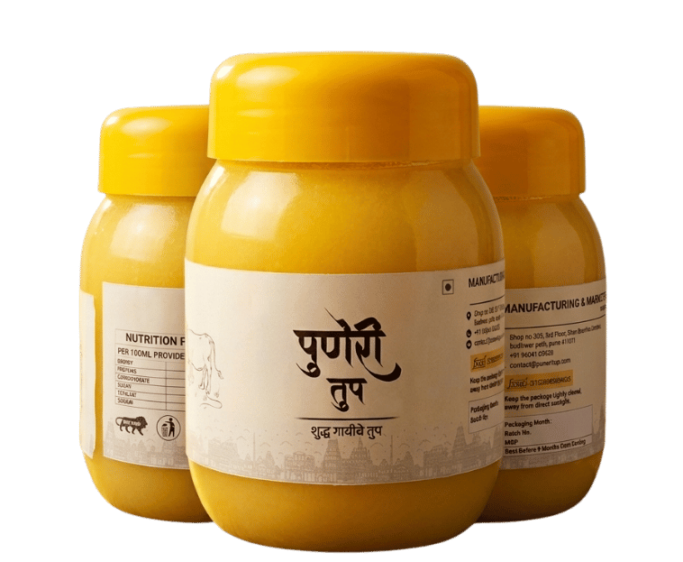Puneri tup banner pure ghee